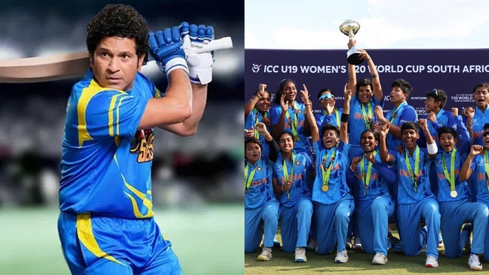 BCCI honours Sachin, felicitates World Cup winning team