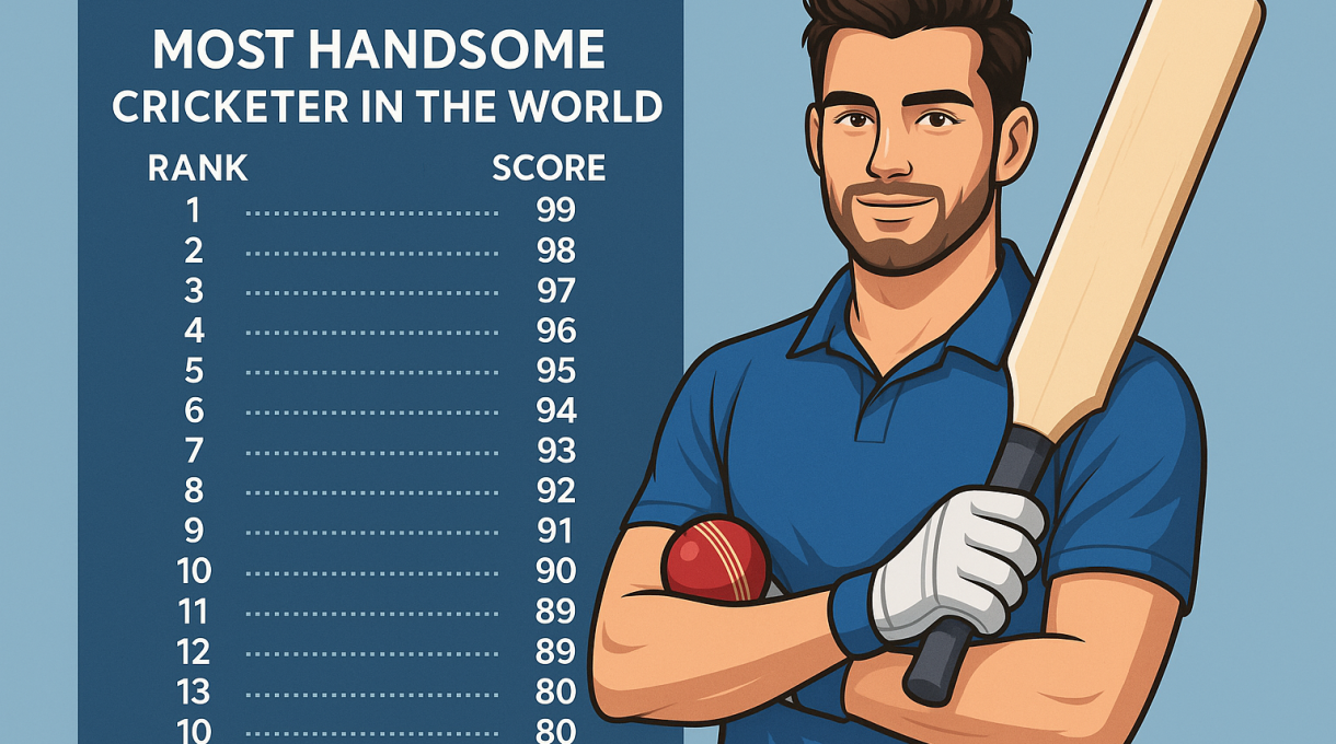 Most Handsome Cricketer in the World: Top 20 Ranked & Scores