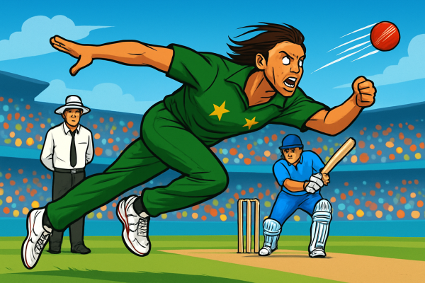 Fastest Ball in Cricket History: Shoaib Akhtar’s 161.3 km/h