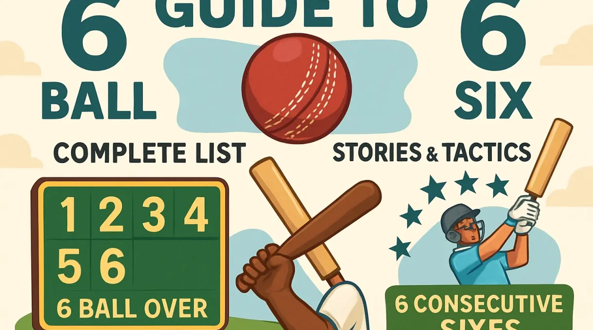 Guide to 6 ball 6 six: Complete List, Stories & Tactics