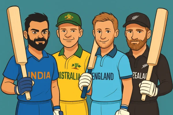 Fab 4 Cricket: Kohli, Smith, Root, Williamson — Stats & Verdict