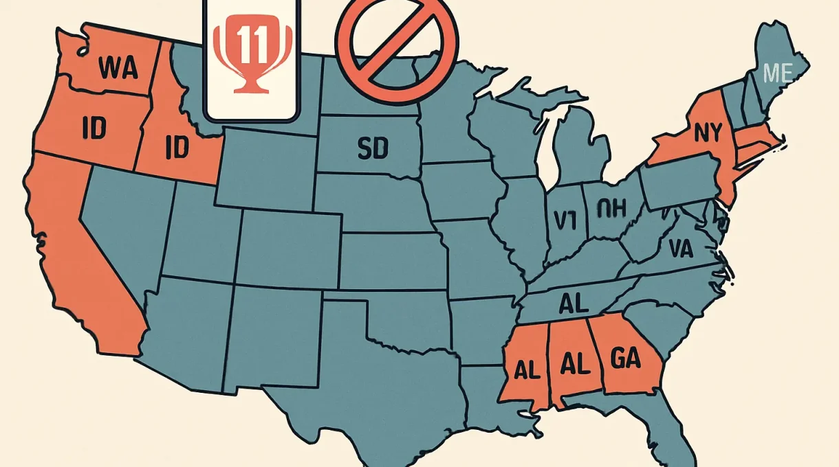 Guide: dream 11 banned states — Updated November
