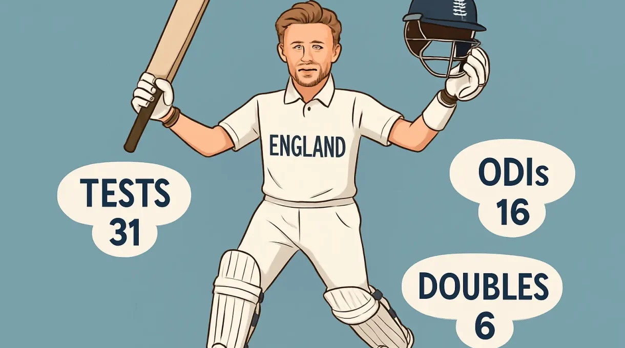 Joe Root Centuries: Full List & Breakdown (Tests, ODIs, Doubles)