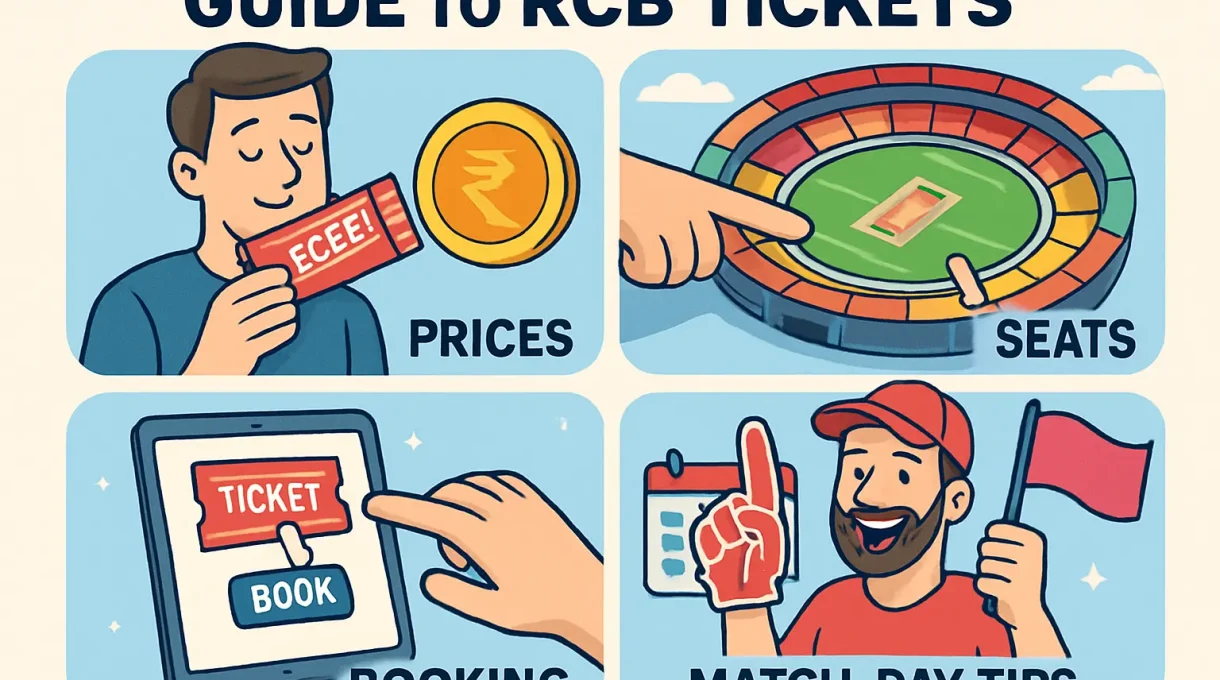 Guide to rcb tickets: prices, seats, booking & match-day tips