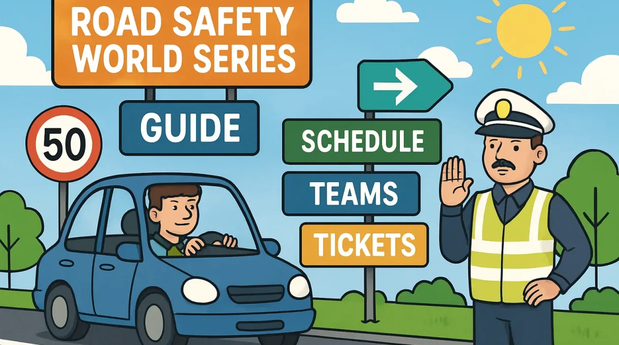 Road Safety World Series: Guide — Schedule, Teams & Tickets