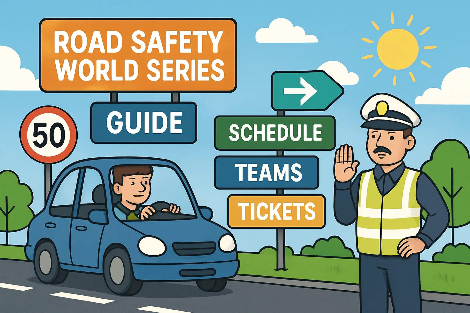 Road Safety World Series: Guide — Schedule, Teams & Tickets