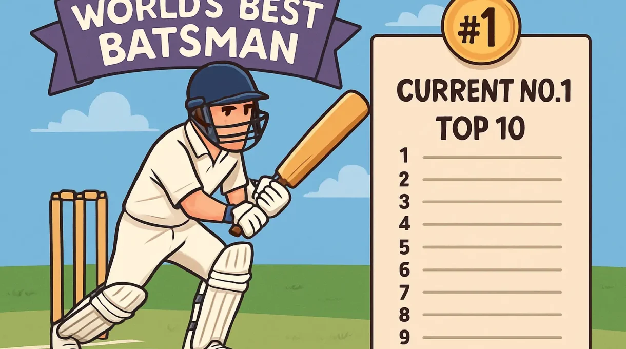 World Best Batsman: Current No.1 and Top 10 Explained