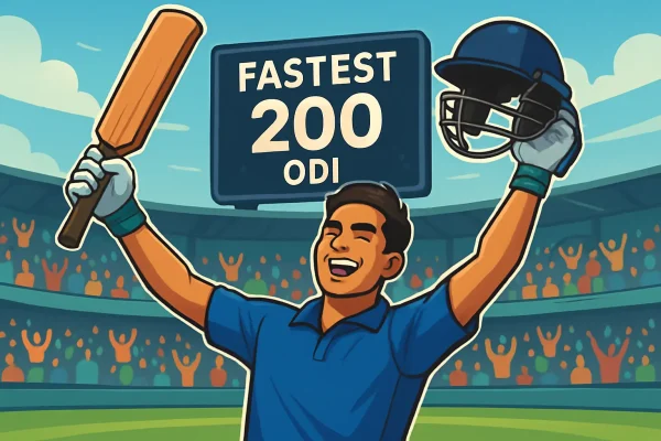 Fastest 200 ODI: Who Holds the Record and Why It Matters