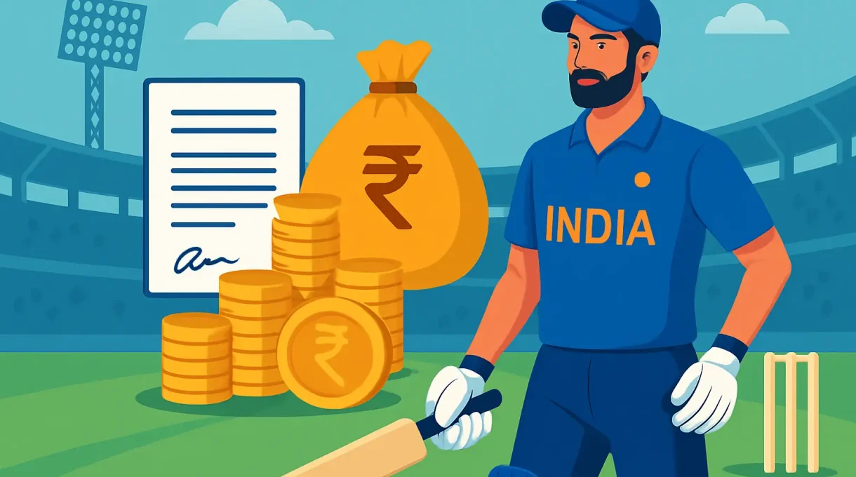 Indian Cricket Player Salary: BCCI Contracts, Match Fees & IPL